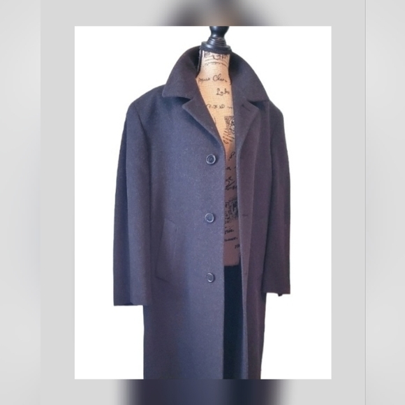 D Fabrio full length cashmere BLACK - Picture 2 of 15